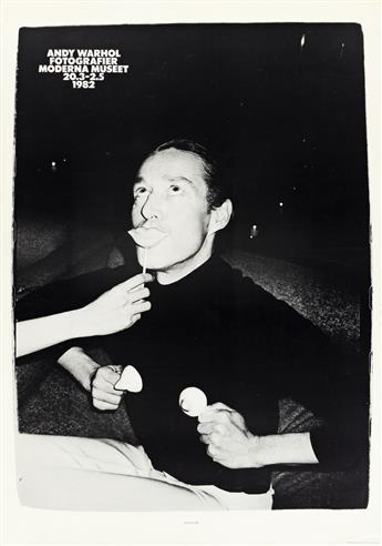 dapres ANDY WARHOL (1928-1987) Andy Warhol Fotografier Moderna Museet.